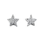CLEAR Star Stud EARRING