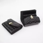 Crocodile grain senior mini brief paragraph change purse - Image 2