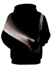 Men's Pullover Hoodie Sweatshirt Graphic Hooded Daily Casual Basic Hoodies Sweatshirts Long Sleeve Black - Image 2