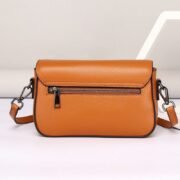 SMALL BAG WOMEN'S FASHION LEATHER DIAGONAL SPAN HEADBAND LEATHER VERSATILE SHOULDER BAG FASHION PORTABLE - Image 2